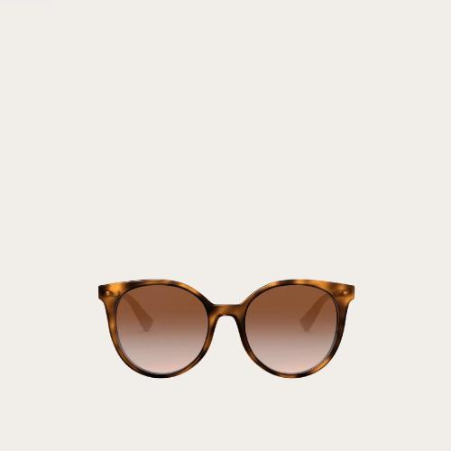  VALENTINO華倫天奴 22年春夏 女士 太陽眼鏡 LUNETTES RONDES EN ACéTATE A*w*VEC CLOU FONCT 預定商品1-3周發貨