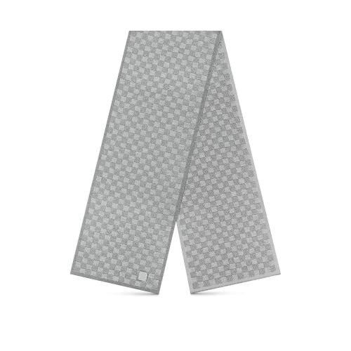  LV路易威登 22年秋冬 男士 圍巾 NEO PETIT DAMIER 圍巾 M77989