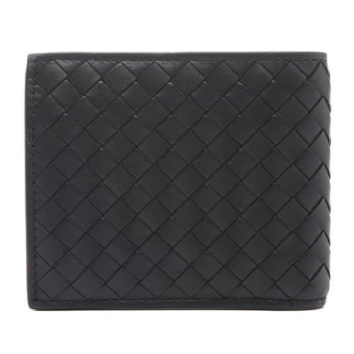Bottega Veneta/葆蝶家22春夏經典編織牛皮革男士短錢包錢夾193642V4651