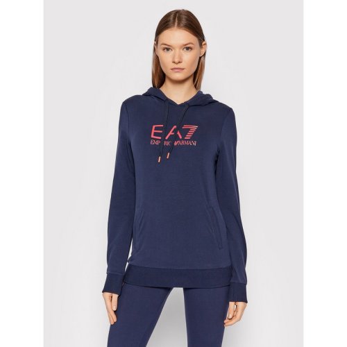  Emporio Armani/安普里奧阿瑪尼 女士海軍藍棉質衛衣 8NTM36 TJCQZ 0551 PLFSX
