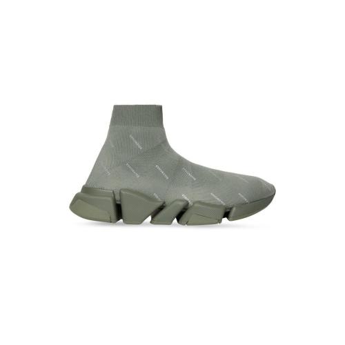  BALENCIAGA巴黎世家 22年秋冬 男士 休閑運動鞋 Mens Speed 2.0 Recycled Knit Trainers Refle