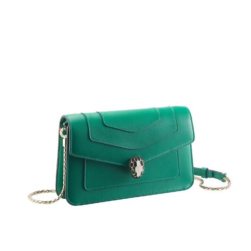  BVLGARI寶格麗 22年秋冬 女士 錢包 SERPENTI FOREVER PORTEFEUILLE a CHAINE 291857291857