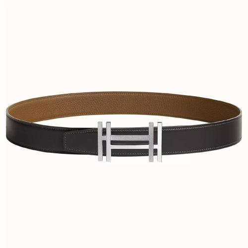  HERMES愛馬仕 22年秋冬 男士 腰帶 Boucle de ceinture H au Carre %26a; Cuir de ceinture reve