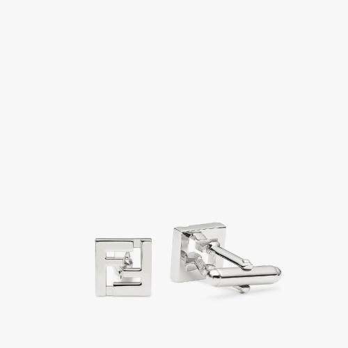 FENDI芬迪 22年秋冬 男士 袖扣 FF Cufflinks 7AJ601B08F0TH0