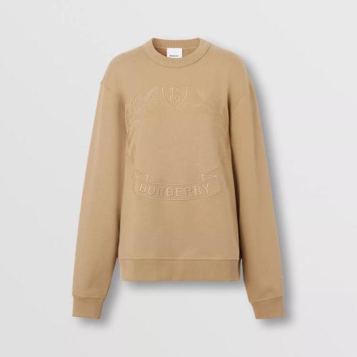  BURBERRY 22年秋冬 女士 橡木葉徽章刺繡棉質運動衫 80652551