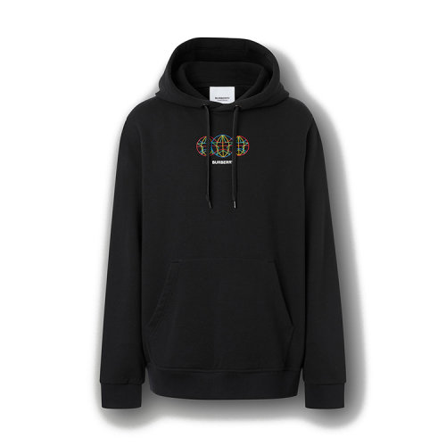 BURBERRY/博柏利 刺繡球形圖案棉質男衛衣連帽衫 80370831