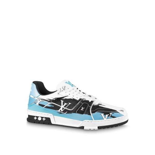  LV路易威登 22年秋冬 男士 休閑運動鞋 SNEAKER LV TRAINER 1AA37D 1AA37E 1AA376 1AA379 1AA3