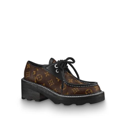  LV路易威登 22年秋冬 女士 厚底鞋 LV BEAUBOURG 系帶鞋 1A5SS8 1A5SS2 1A5SS0 1A5SS6 1A5SS4 預定商品2-8周發貨