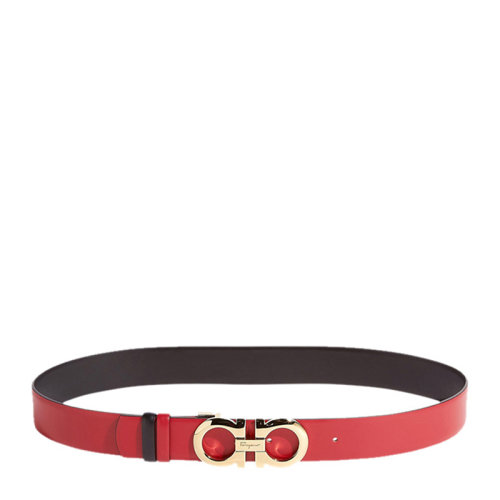 Salvatore Ferragamo/菲拉格慕 女士時尚牛皮雙面可修剪腰帶皮帶 23-A564多色可選