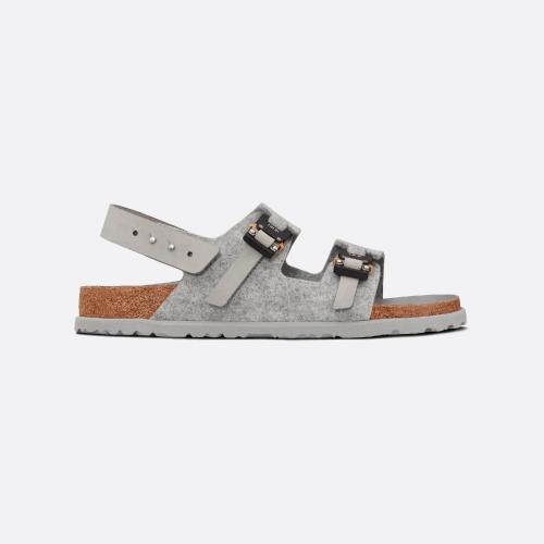  DIOR迪奧 22年秋冬 男士 平底涼鞋 DIOR x BIRKENSTOCK Milano 涼鞋 3SA117ZSF_H800