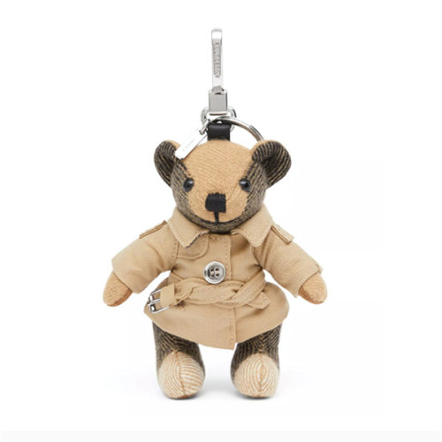 BURBERRY/博柏利 Trench 風衣造型 Thomas 泰迪熊吊飾 8027168