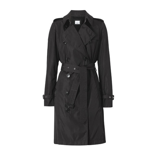 BURBERRY/博柏利 女裝 服裝 束腰修身時(shí)尚長(zhǎng)款 女士風(fēng)衣外套 8014016