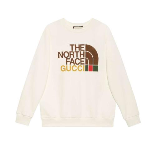  GUCCI古馳 22年秋冬 女士 The North Face x Gucci聯名系列女士棉質衛衣 617964 XJDBY 9095