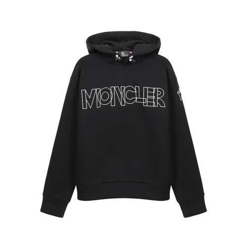 Moncler/蒙克萊  男衛衣 男士滌綸/混紡加絨款連帽長袖衛衣運動衫 8G71410 809HT