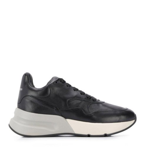 Alexander McQueen/亞歷山大麥昆 19年春夏 男性 黑色 休閑運(yùn)動(dòng)鞋 553683 WHRU0 1000