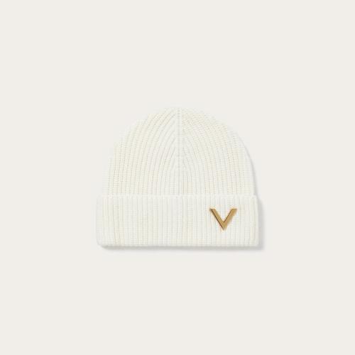  VALENTINO華倫天奴 22年秋冬 女士 帽子 BONNET VALENTINO EN CACHEMIRE 1W2HB01DKSLA03
