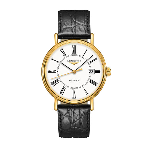 LONGINES/浪琴 時尚系列 精鋼和黃色PVD涂層 自動機械 男士手表 L4.922.2.11.2