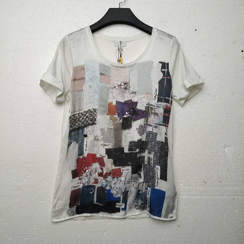 ESCADA/愛斯卡達  女士T恤 女士短袖T恤  5013886 81480