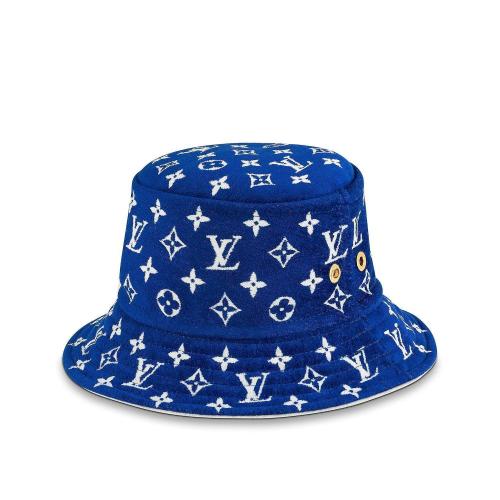  LV路易威登 22年秋冬 女士 帽子 LV MATCH BUCKET 漁夫帽 M77761 M77760