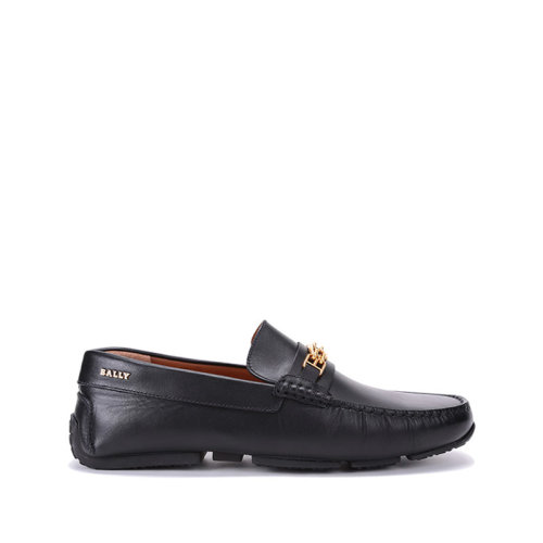 BALLY/巴利 男士皮質(zhì)1851馬銜扣飾休閑皮鞋樂福鞋 PAMELO