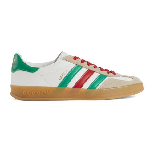  GUCCI古馳 22年秋冬 女士 adidas x Gucci聯(lián)名系列女士Gazelle運動鞋 726488 AAA43 9547