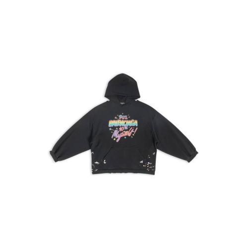  BALENCIAGA巴黎世家 22年秋冬 女士 衛(wèi)衣 90/10 hoodie small fit 697874TMVH40105