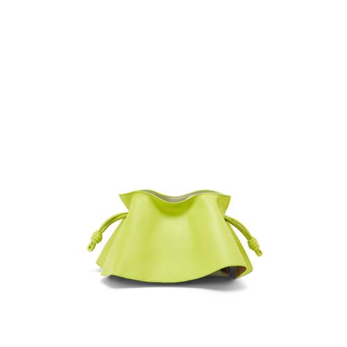  LOEWE羅意威 22年秋冬 女士 單肩包 Mini Flamenco petal clutch in nappa calfskin A411M12X0