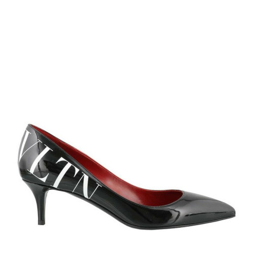 Valentino/華倫天奴  女鞋 時(shí)尚百搭 品牌字母LOGO 女士皮革高跟鞋 QW2S0I65BXL 0NI HKY012345C