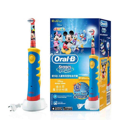 Braun/博朗 歐樂B D10兒童階段性充電式電動牙刷 米奇款 iBrush kid