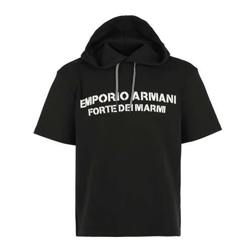 Emporio Armani/安普里奧阿瑪尼21新品字母徽標男衛衣連帽套頭衛衣6K1M631JHSZ