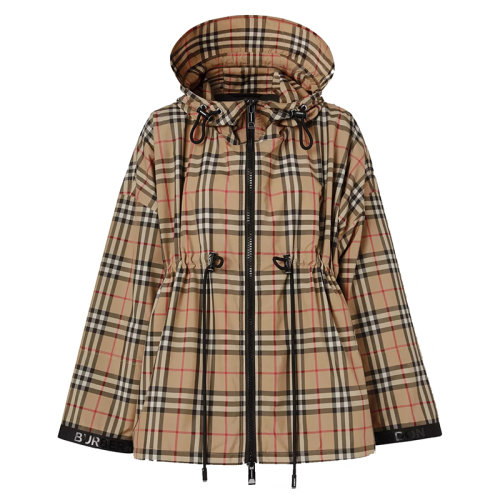 BURBERRY/博柏利 徽標帶飾再生聚酯纖維女士夾克 80322101