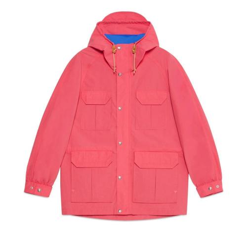  GUCCI古馳 22年秋冬 女士 The North Face x Gucci聯名系列大衣 672462 ZAH9D 5626
