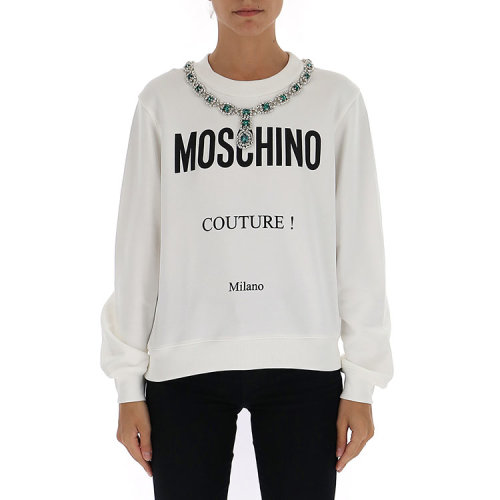 MOSCHINO/莫斯奇諾  秋冬 時尚 女性 白色 女衛衣 17265427  J2002