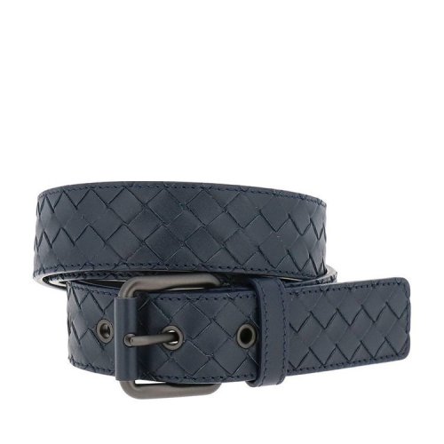Bottega Veneta/葆蝶家  寶緹嘉 商務休閑男腰帶 經典 男士 皮質 腰帶 407396V46501000
