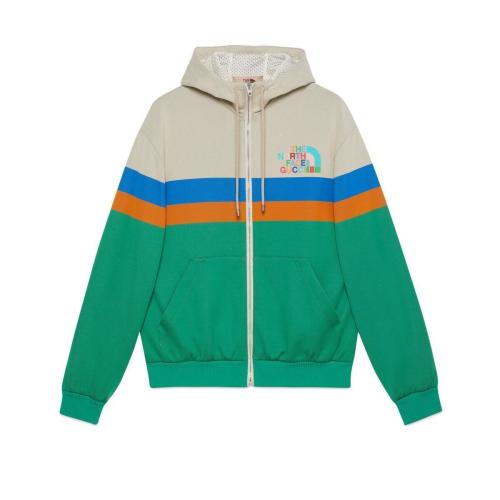  GUCCI古馳 22年秋冬 男士 The North Face x Gucci聯名系列兜帽夾克 675542 XJDWR 9172