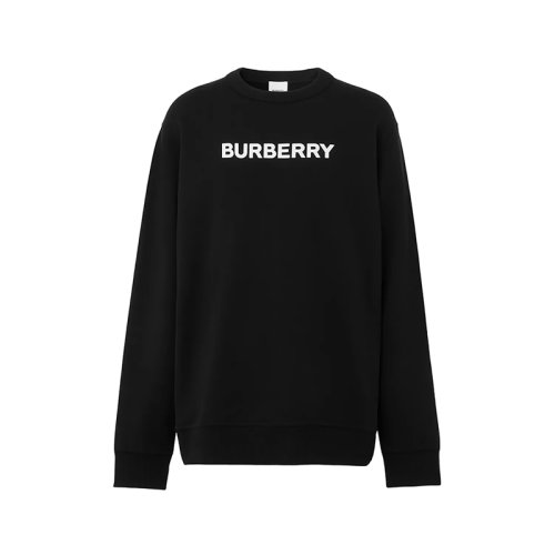 BURBERRY/博柏利 【22秋冬新款】 男款棉質(zhì)圓領(lǐng)長(zhǎng)袖衛(wèi)衣運(yùn)動(dòng)衫徽標(biāo)印花 80553121