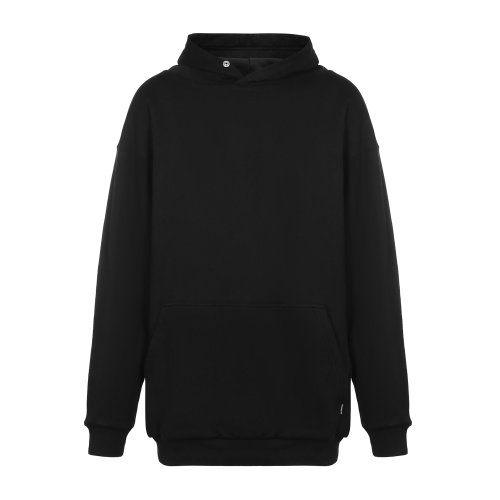 衛(wèi)衣針織衫 Balenciaga/巴黎世家 男衛(wèi)衣 純棉黑色連帽男士衛(wèi)衣上衣 寬松肥大款 尺碼偏大瑕疵特賣(mài)（陳列痕跡，不影響使用）