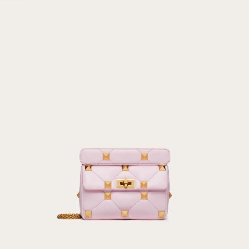  VALENTINO華倫天奴 22年秋冬 女士 單肩包 SAC MOYEN THE SHOULDER BAG ROMAN STUD EN NAPPA A 預定商品1-3周發貨