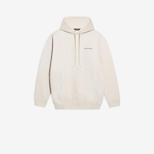  BALENCIAGA巴黎世家 22年春夏 男士 衛(wèi)衣 Logo 中等剪裁連帽衫 600583TJVA89055 預(yù)定商品1-3周發(fā)貨