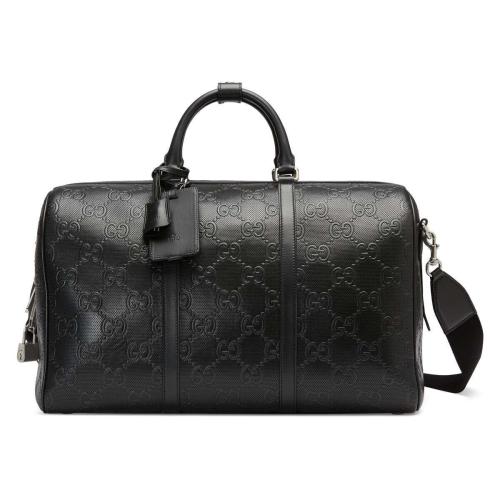  GUCCI古馳 22年秋冬 男士 GG印花壓紋旅行袋 625768 1W3CN 1000