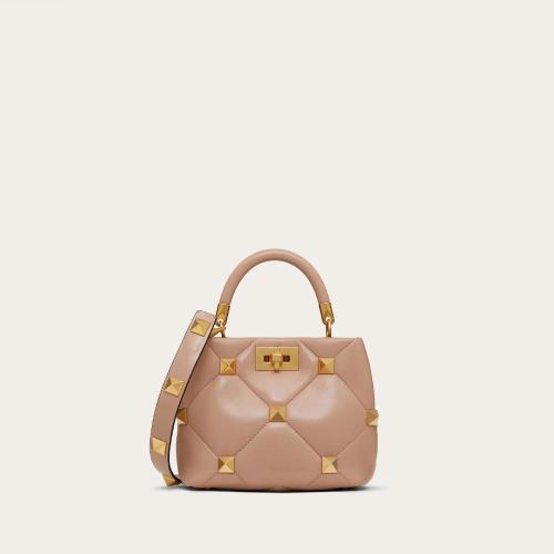  VALENTINO華倫天奴 22年秋冬 女士 單肩包 Petit sac a main Roman Stud The Handle Bag en na