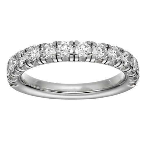 CARTIER/卡地亞 ALLIANCE ETINCELLE系列 18K金鉑金鑲有14顆明亮切工鉆石 結婚求婚訂婚戒指B4216500