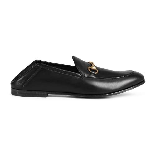  GUCCI古馳 22年秋冬 男士 皮革馬銜扣樂福鞋 407314 DLC00 1000