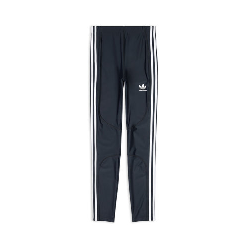 Balenciaga/巴黎世家 22年秋冬新款 ADIDAS聯名Speed系列 男士黑色粘膠纖維運動打底褲712281TTK211000