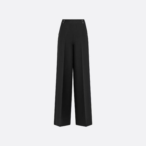  DIOR迪奧 22年春夏 女士 休閑褲 Pantalon a pont 241P28A1166_X9000