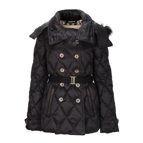 BURBERRY/博柏利 女士黑色棉質外套棉服 3933549