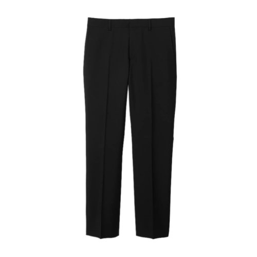 BURBERRY/博柏利 經(jīng)典剪裁羊毛混紡長(zhǎng)褲男士休閑褲