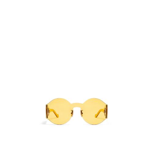  LOEWE羅意威 22年秋冬 女士 太陽眼鏡 Round mask sunglasses in nylon G736270X07-8100