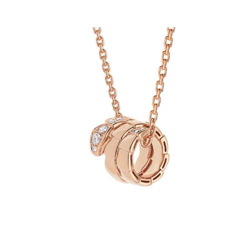  BVLGARI寶格麗 22年秋冬 女士 項(xiàng)鏈 Serpenti Viper Collier CL858925 預(yù)定商品1-3周發(fā)貨