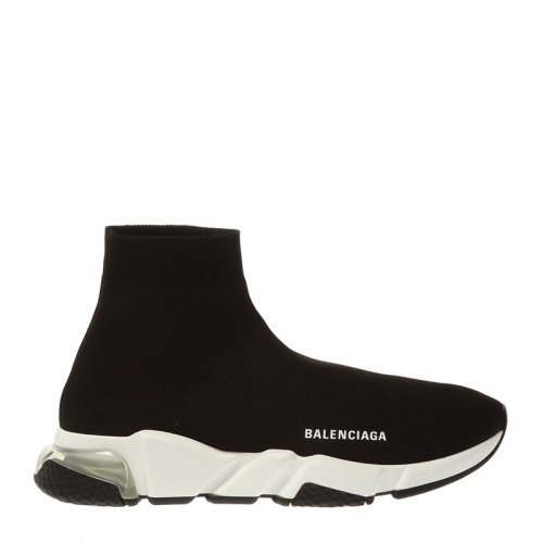 Balenciaga/巴黎世家 男士黑色徽標(biāo)針織襪子鞋休閑鞋運(yùn)動(dòng)鞋跑步鞋男鞋